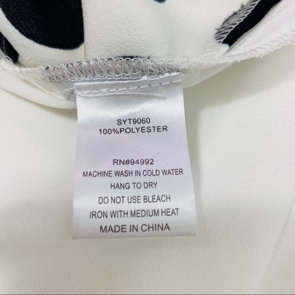 P• Luca Milano Sz M Button Down Shirt Blouse - Picture 9 of 9